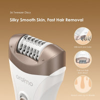 Oraimo SilkSmooth OBE-210N Women's Epilator White - Alternate View