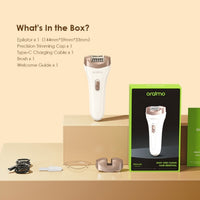 Oraimo SilkSmooth OBE-210N Women's Epilator White - Detail View