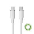 كابل Oraimo SilkLine من USB-C إلى USB-C طراز OCD-115CC بقدرة 60 واط وطول 1 متر