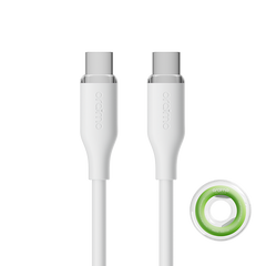 Oraimo OCD-115CC USB-C Cable White - Front View