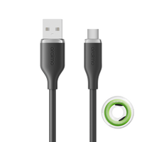 Oraimo OCD-115M Micro-USB Cable Black - Front View