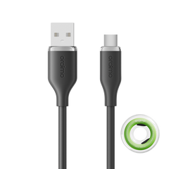 Oraimo OCD-115M Micro-USB Cable Black - Front View
