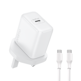 Oraimo PowerGaN 351 35W GaN Fast Charger with Type-C Cable OCW-5351UCC White