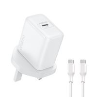 Oraimo OCW-5351UCC Charger White - Kit View