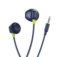 Oraimo OEP-320 Wired Earphones Blue - Main View