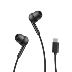 Oraimo OEP-320C Wired Earphones Black - Main View