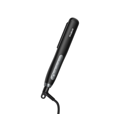 Oraimo OHS-220N Hair Straightener Brush Graphite Grey - Front View