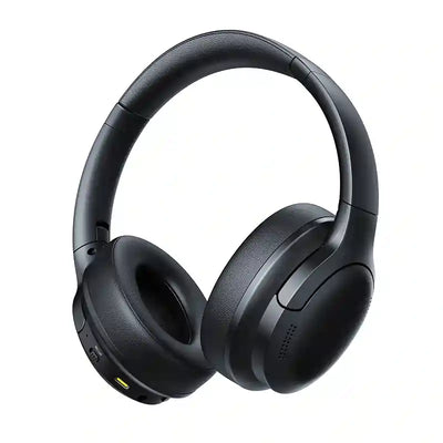 Baseus Bass BH1 Lite Wireless Headphones Black - سماعات رأس بيسوس باس BH1 لايت لاسلكية سوداء