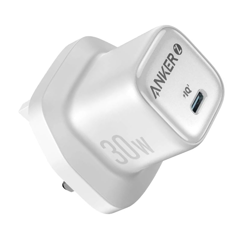 شاحن حائط انكر زولو بقدرة 30 واط و منفذ تايب سي | Anker Zolo Wall Charger 30W USB-C – Compact and Fast