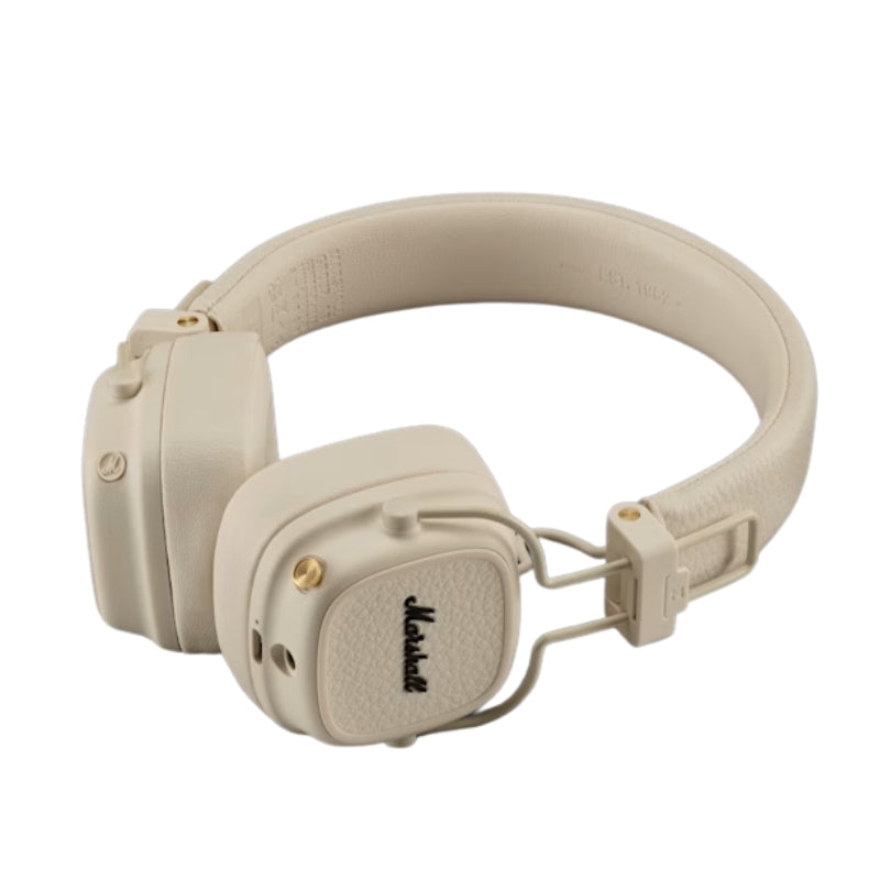 سماعة مارشال MAJOR V اللاسلكية فوق الاذن, وقت تشغيل حتى 100 ساعة | Marshall MAJOR V Wireless On-Ear Headphones, Up To 100H Playtime