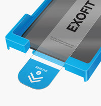 UNIQ Optix EXOFit Privacy screen protector for iPhone 17 Pro Max - installation step