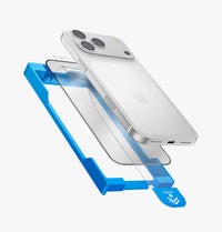 UNIQ Optix EXOFit Vivid screen protector for iPhone 17 Pro Max - colour clarity