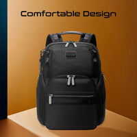 Promate Oracle-BP Laptop Backpack 15.6 inch 28L Tag Tracker Black-Angle