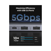محول أنكر USB-C متعدد المنافذ 7 في 1 لتوسيع التوصيل لأجهزة اللابتوب والأجهزة الحديثة | Anker 7-in-1 USB-C Hub for Laptops & Modern Devices