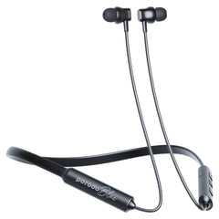 سماعات بورودو بلو داخل الاذن بتصميم حول الرقبة - اسود | Porodo Blue ENC Neckband In-Ear Earphones – Black