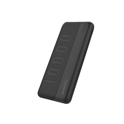 باور بانك بورودو بلو النحيف بسعة 10,000 مللي امبير بمنفذي يو اس بي اي | Porodo Blue 10000mAh Slim Power Bank Dual USB-A Output