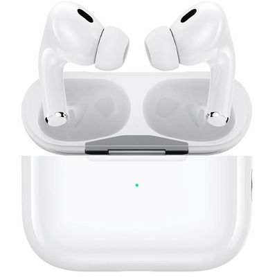 سماعات بورودو بلو Pro 2 ببطارية 300mAh - أبيض | Porodo Blue Airpods Pro 2 With 300 mAh Battery – White