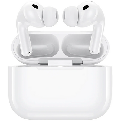 سماعات بورودو بلو Pro 3 بإلغاء الضوضاء ANC وبطارية 300mAh - أبيض | Porodo Blue Airpods Pro 3 ANC With 300 mAh Battery – White