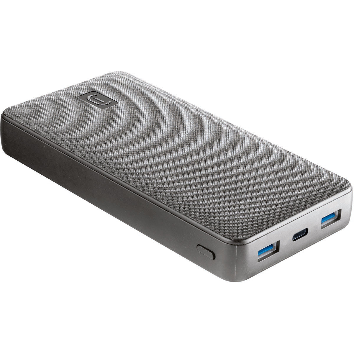 Cellularline Powerbank Shade Laptop 20000 mAh 65W - باور بانك الجهزة الالبتوب والهواتف المحمولة يدعم الشحن السريع 20000 واط من سيلولار لاين