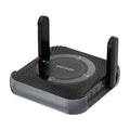 راوتر محمول CPE MiFi 3G/4G لاسلكي من بورودو, بطارية بسعة 4000 مللي امبير - اسود/رمادي | Porodo Portable CPE MiFi 3G/4G Wireless Router 4000mAh - Black/Grey