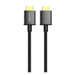 كيبل اج دي ام اي بورودو بدقة 8K وبطول 1.8 متر - اسود | Porodo 8K HDMI PVC Cable 1.8M – Black