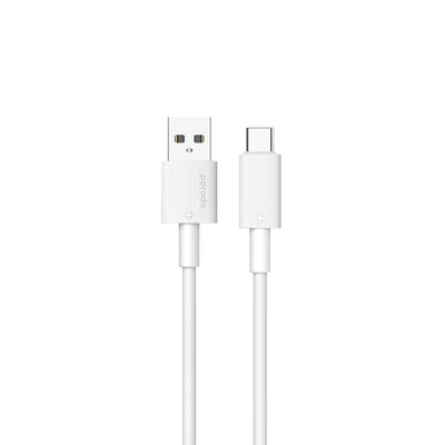 كيبل شحن بورودو من يو اس بي اي الى يو اس بي سي بطول 1.2 متر | Porodo USB-A to Type-C Durable PVC Charging Cable 1.2M
