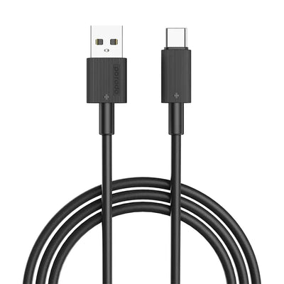 Kabloya Porodo USB-A ber bi USB-C 3M, Şarjkirina Bilez | Kabloya Şarjkirina Berdewam a Porodo USB-A ber bi USB-C 3M.