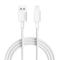 كيبل بورودو يو اس بي اي الى لايتننغ بطول 3 متر, شحن سريع | Porodo USB-A to Lightning PVC Cable 3M.