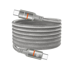Kabloya USB-C bo USB-C ya bi manyetîk ve girêdayî ya Porodo 60W 1.2M