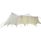 خيمة كانوبي للتخييم من بورودو لايف ستايل - ابيض | Porodo Lifestyle Camping Canopy Tent – White