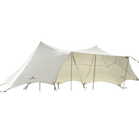 خيمة كانوبي للتخييم من بورودو لايف ستايل - ابيض | Porodo Lifestyle Camping Canopy Tent – White