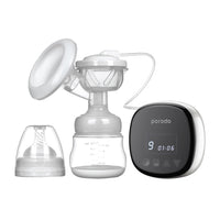 شفاط حليب كهربائي من بورودو لايف ستايل بسعة 150 مل - ابيض | Porodo Lifestyle Electric Breast Pump - White