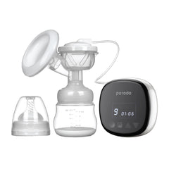شفاط حليب كهربائي من بورودو لايف ستايل بسعة 150 مل - ابيض | Porodo Lifestyle Electric Breast Pump - White