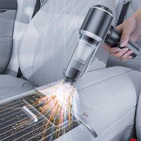 مكنسة ومنفاخ هواء محمول بورودو Lifestyle اثنان في واحد - أسود | Porodo Lifestyle 2in1 Portable Vacuum Cleaner and Air Duster – Black