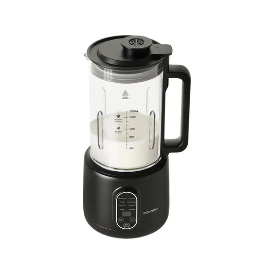 Porodo Lifestyle 600W Auto Hot and Cold Drink Maker 1500ml with Digital Display - Black | صانعة المشروبات الساخنة والباردة بورودو لايف ستايل 600 واط 1500 مل - أسود