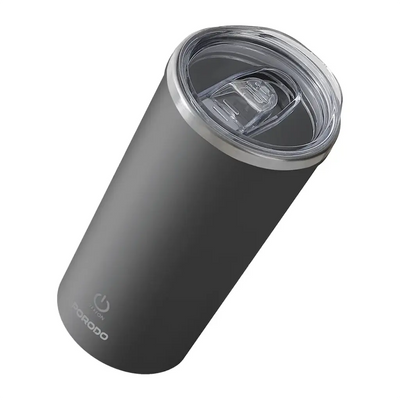 Porodo Lifestyle 400ml Auto-Stirring Suction Twin Wall Cup | كوب بورودو لايف ستايل 400 مل بخاصية التحريك الذاتي