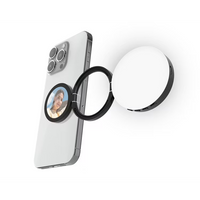 Porodo Lifestyle Magnetic Selfie Fill Light - Black | مصباح بورودو لايف ستايل المغناطيسي لإضاءة السيلفي - أسود