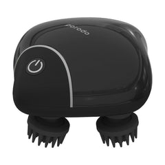 مدلك فروة الرأس المحمول من بورودو لايف ستايل بسعة بطارية 1200 مللي امبير - اسود | Porodo Lifestyle Portable Scalp Massager 1200mAh - Black