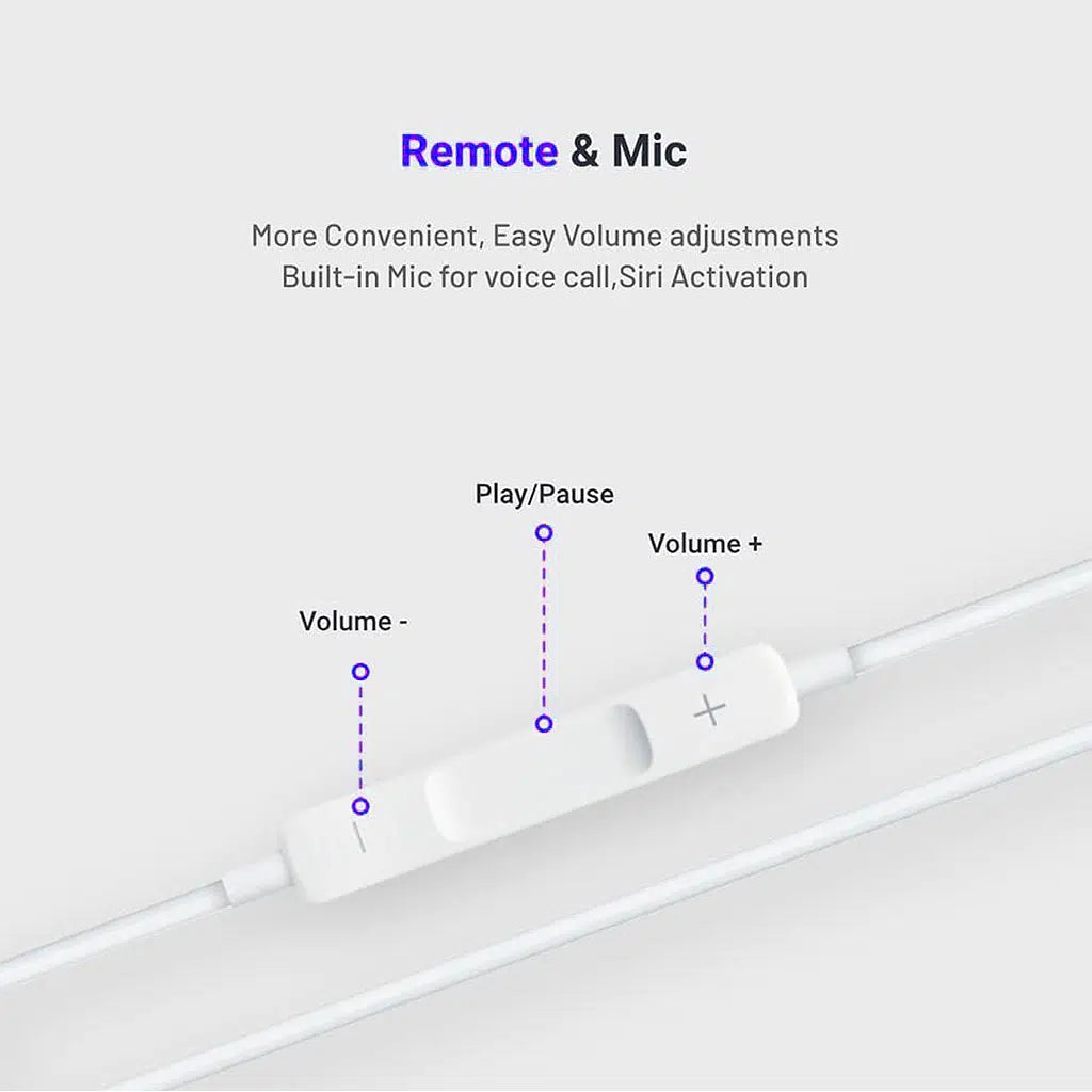 Guhdaroka Yekane ya Mono ya Porodo Soundtec bi Jackê 3.5mm û Mîkrofona Zelaliya Bilind - Spî