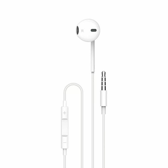 Guhdaroka Yekane ya Mono ya Porodo Soundtec bi Jackê 3.5mm û Mîkrofona Zelaliya Bilind - Spî