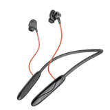 سماعات بورودو ساوندتيك اللاسلكية بتصميم حول الرقبة - اسود | Porodo Soundtec Magnetic INR Wireless Neckband Earphone– Black