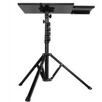 حامل ثلاثي بورودو مع قاعدة بروجكتور - أسود | Porodo Tripod Stand With Project Holder – Black