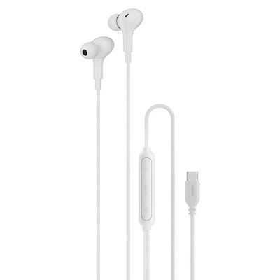 Porodo SoundTec Stereo Bass Wired Type-C Earphones | سماعات بورودو ساوندتك ستيريو باس سلكية Type-C