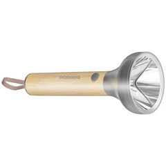 Porodo Lifestyle Birch 300 LED Flashlight - Wood | فلاشلايت بورودو لايفستايل بيرش 300 LED الخشبي