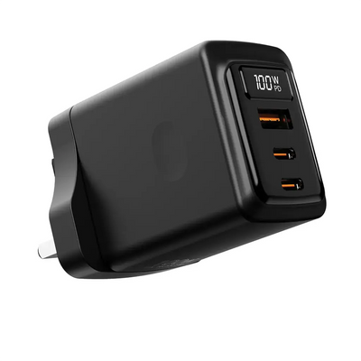Porodo 100W GaN Multi-Port Wall Charger | محول الجدار متعدد المنافذ بقوة 100 واط من Porodo بتقنية GaN