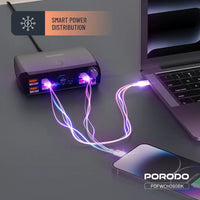 Porodo PowerGate Smart Charging Station | محطة الشحن الذكية Porodo PowerGate