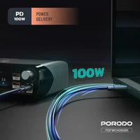 Porodo PowerGate Smart Charging Station | محطة الشحن الذكية Porodo PowerGate
