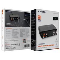 Porodo PowerGate Smart Charging Station | محطة الشحن الذكية Porodo PowerGate