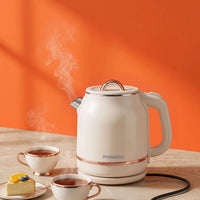 غلاية كهربائية بورودو بإيقاف تلقائي - بيج | Porodo Electric Auto Shutdown Kettle-Beige