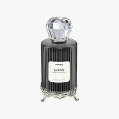 ناشر عطر بورودو لاروسي برأس ألماسي وخزان 120 مل و4 أوضاع رش وتغطية 9م³ وشحن USB-C - أسود | Porodo La Rossi Diamond Head Aroma Diffuser Black